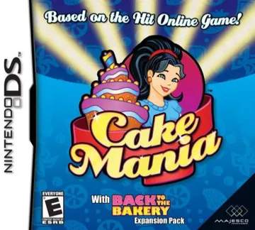 Cake Mania (USA) box cover front